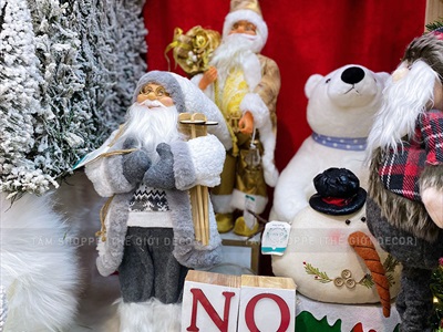 Bộ chữ NOEL xí ngầu vuông [Bằng gỗ - Dày] CHU-GO-17